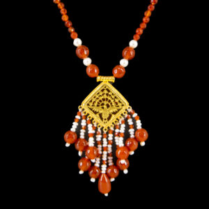 Thewa Kite Shape necklace set