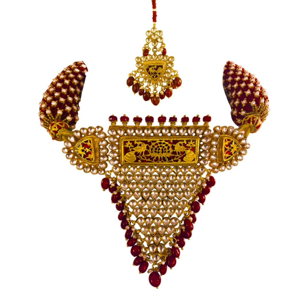 Thewa Kundan Aad Necklace earrings Thewa art Thewa Jewellery Thewa Art Jewellery Thewa