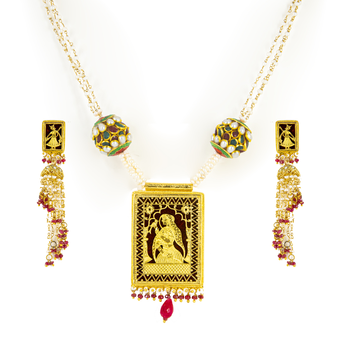 Thewa Big Bani Thani Set