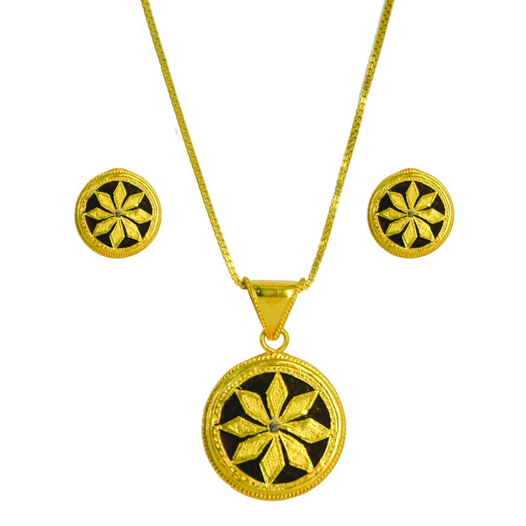 Thewa Chain pendent Set