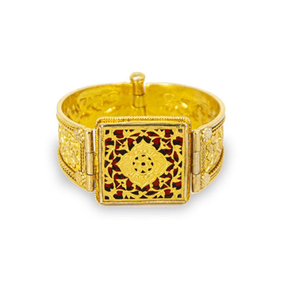 Thewa Chittai Work Handcuff