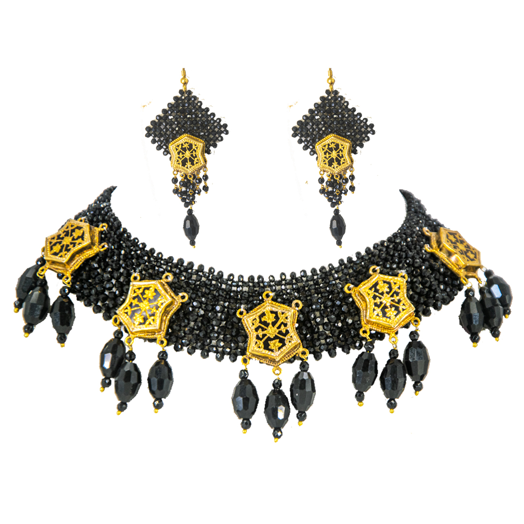 Thewa Black Cholar Set