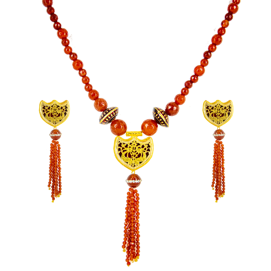 Thewa Red Onyx Medium Set